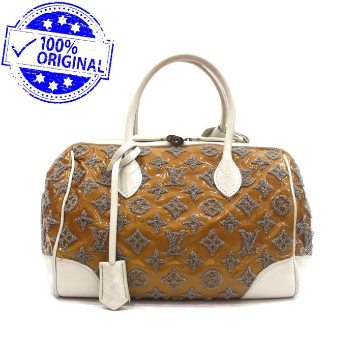 Preloved Louis Vuitton Speedy Bronze Monogram Bouclettes 2012 AUTHENTIC