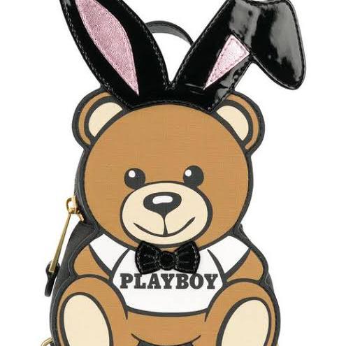 Tas moschino ready to bear tas moschino x playboy original second tas moschino original
