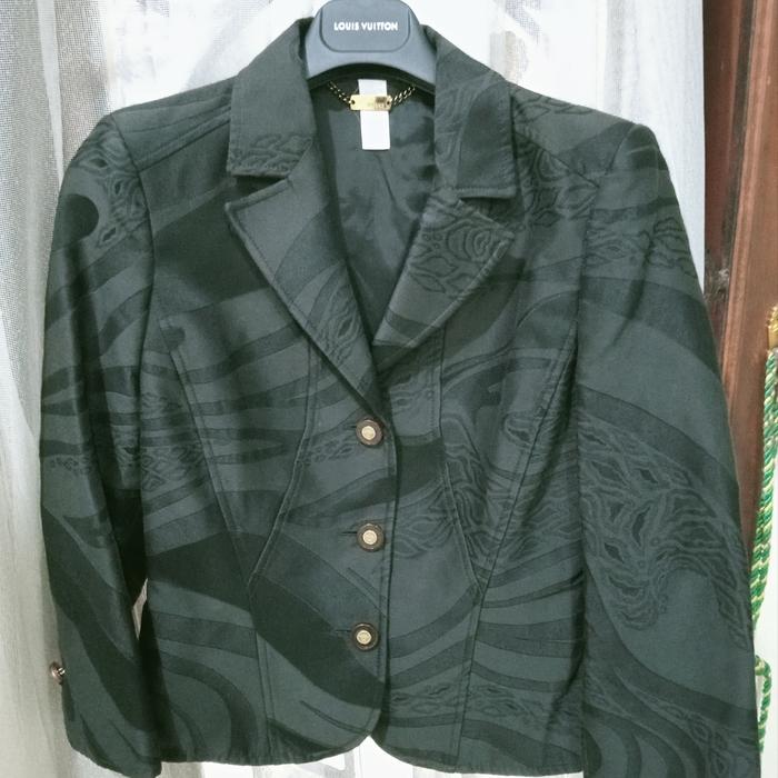 Blazer Gianni Versace black Corak Original Second