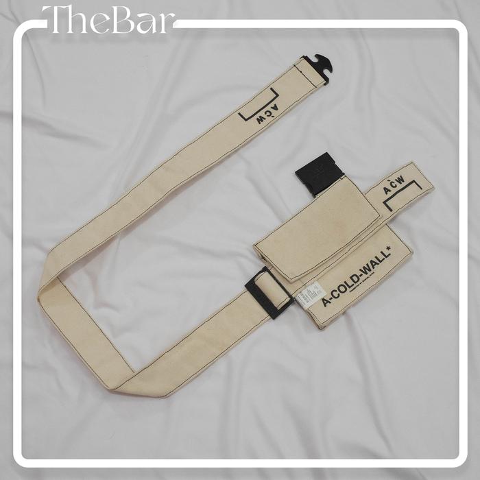 A Cold Wall Canvas Utility crossbody bag