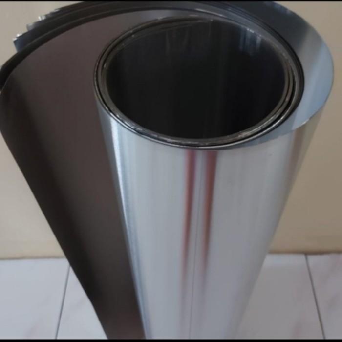Seng Alumunium tebal 0.1mm x 100cm x 100cm (talang air anti karat)