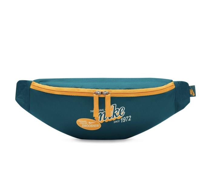 (100% ORIGINAL) Nike Heritage Candy Store Fanny Pack Geode Teal/Sundial Waist Bag Hip Waistpack Wais