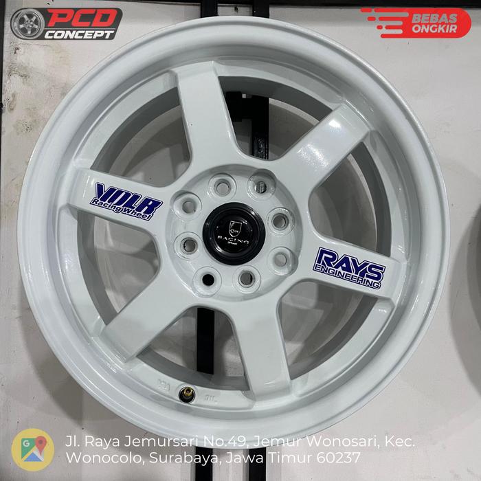 Velg volk rays te37 r15 velg racing mobil volk rays te37 ring 15
