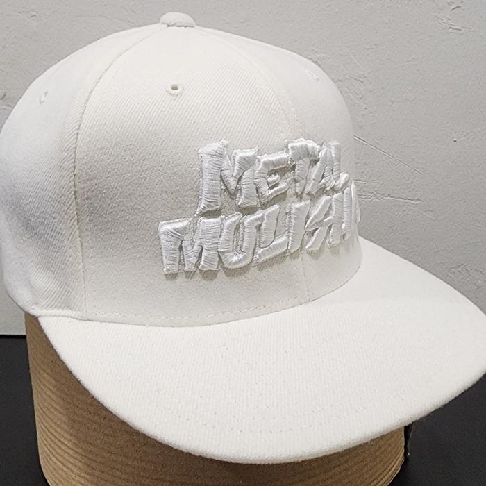 Topi  flexfit METAL MULISHA silver sparks size M-L