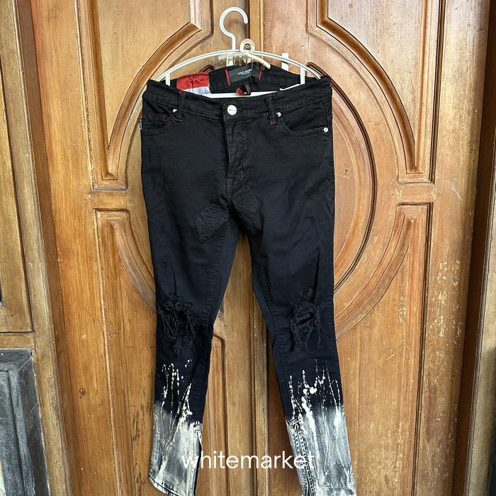jeans denimitup black splatter