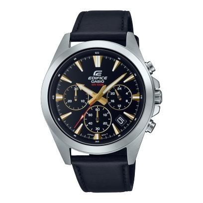 Jam Tangan Pria Casio EDIFICE EFV-630L-1AVUDF Tali Kulit