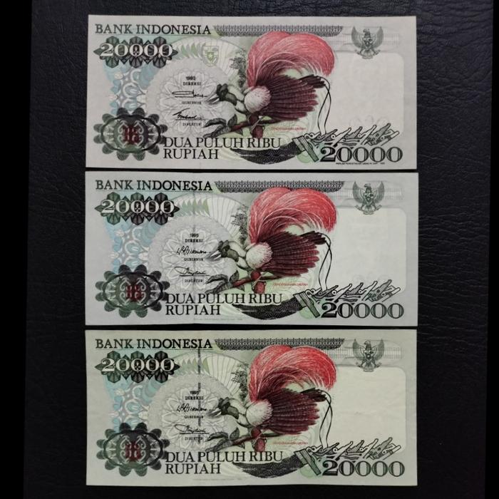 Uang Kuno Cendrawasih 20.000