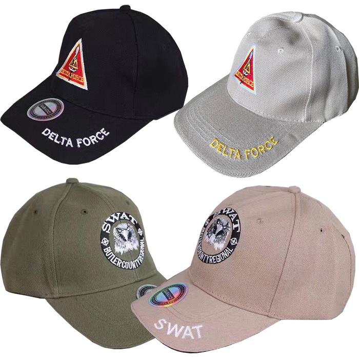 topi  pet import HK tactical cap all size Promo Bahan Katun Tebal Warna Netral Beige, Hijjau Army, C