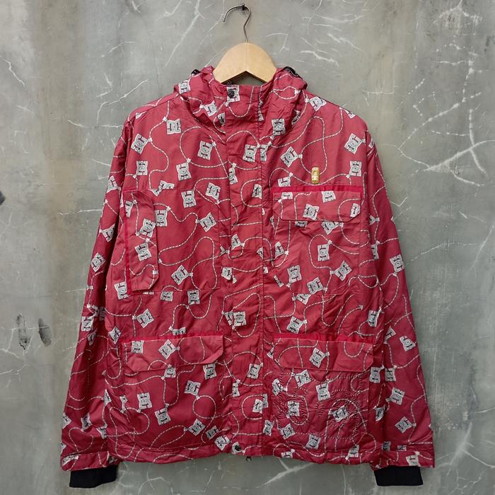 jaket DC dcshoecousa snowboard gorpcore full print second (LIKE NEW)