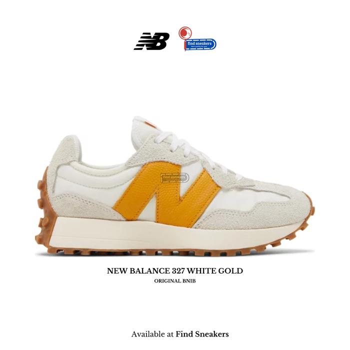 Sepatu Sneakers Wanita NEW BALANCE 327 MOONBEAM SEA SALT GOLDEN HOUR