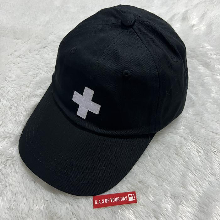 PLACES + FACES CAP BLACK/WHITE