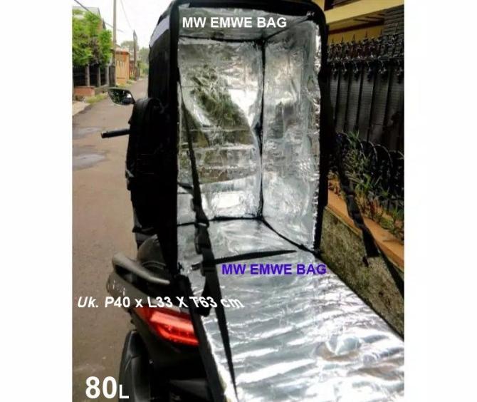 [[[SERBA LENGKAP]]] TAS ALUMINIUM RANSEL THERMAL JUMBO KURIR DELIVERY