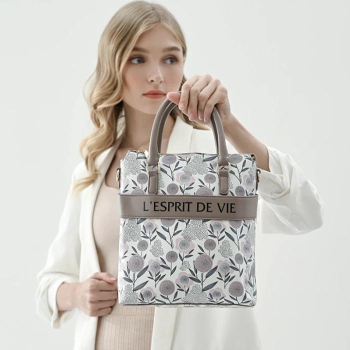 Tote/Shoulder/Hand Bag Jestina (Sunflower) - Les Catino Original