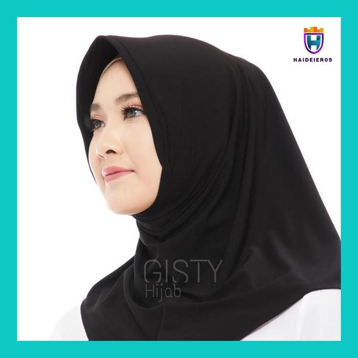 (HAIDE) HIJAB SPORT JERSEY PREMIUM OLAHRAGA,VOLLY BALL ,BERSEPEDAH,JOGGING DLL.