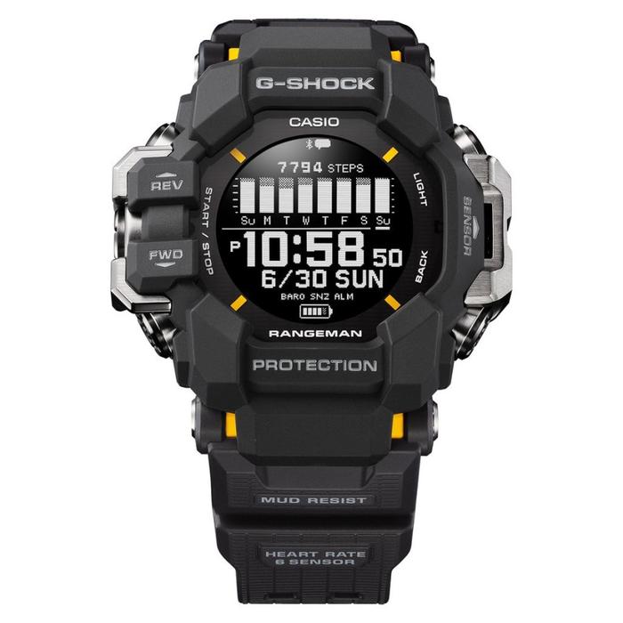 Casio Gshock New Rangeman Smartwatch GPR H1000-1 / GPRH1000-1