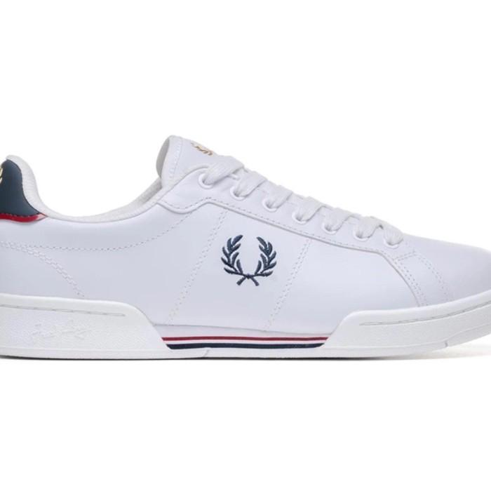 Sepatu sneakers pria fred perry B4292 Low top navy original with box