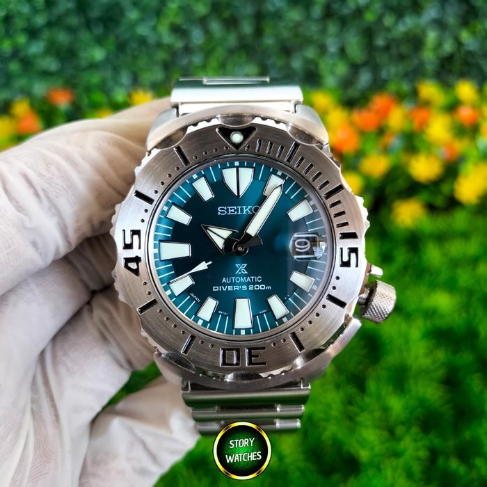 SEIKO JDM Exclusive SZSC005 Monster Jade Green Sunburst Gen3 Prospex Diver Automatic Not SBDC067 SZS