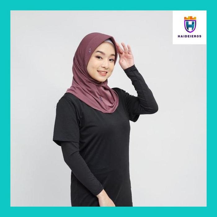 (HAIDE) BERGO SPORT HAMIDAH/HIJAB SPORTY/HIJAB BERGO HAMIDAH SPORT