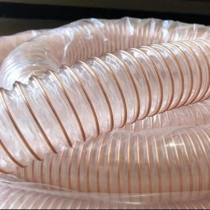 pu ducting hose 4 inchi selang flexible vacuum