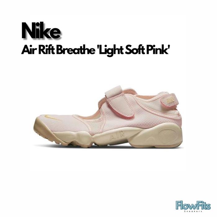 Nike Air Rift Breathe 'Light Soft Pink' DN1338-600 Sepatu Sandal BNIB ORIGINAL Sneakers Pria Wanita 