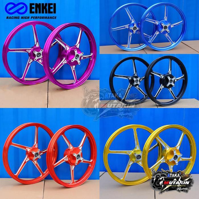 Diskon Enkei Velg Racing Pelek Cnc Ak55 Racing Velk Pnp Mx 135 Yamaha Mx New Njmx Double Disc 125Z T