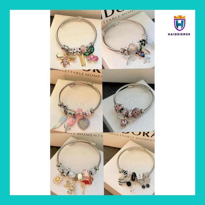 (HAIDE) GELANG PANDORA. PANDORA CHARM GELANG PANDOR , PANDOR CHARM , BRACELET PANDOR DOR
