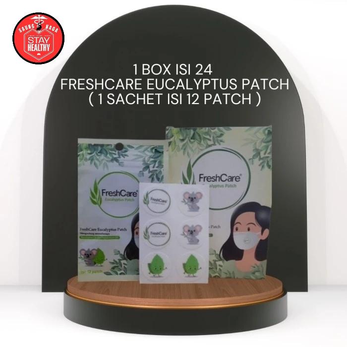 1 box isi 24 (FRESHCARE EUCALYPTUS PATCH ( 1 SACHET ISI 12 PATCH )
