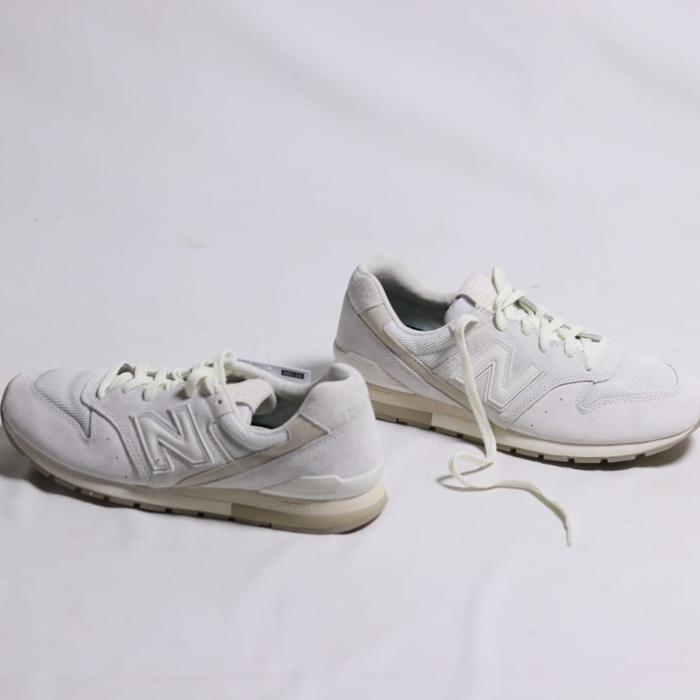 sepatu new balance 996 classic pria Cloud White original