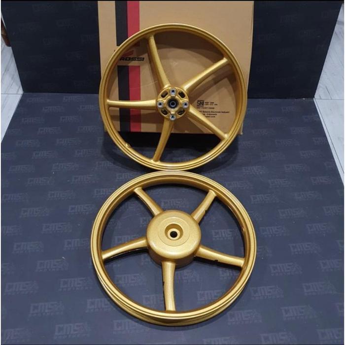 Diskon Velg Velek Veleg Racing Motor Vrossi Sanca Beat Scoopy Vario 125 150 Ring 17 Gold Metalik Vel