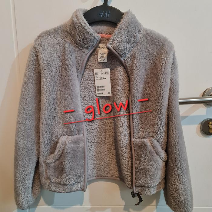 Jaket Bulu Anak Sleting HnM