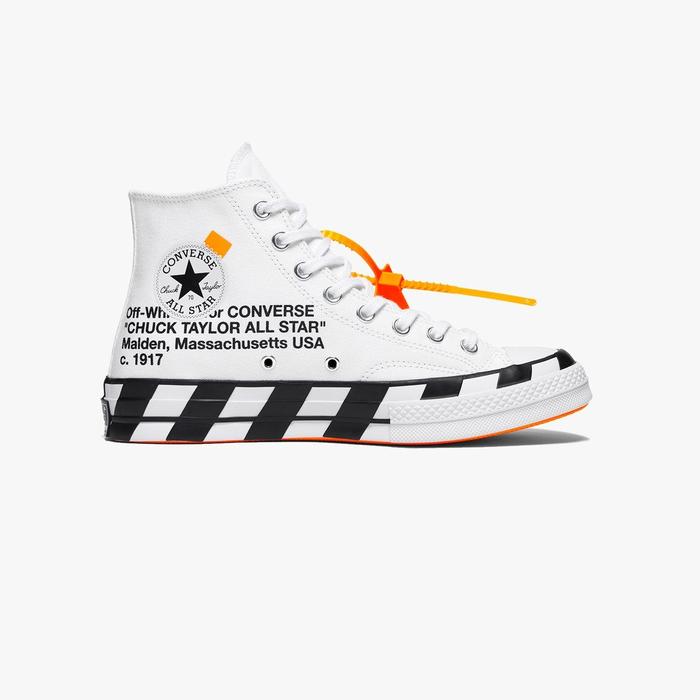 Off‑White x Converse Chuck 70's High White Original Resmi