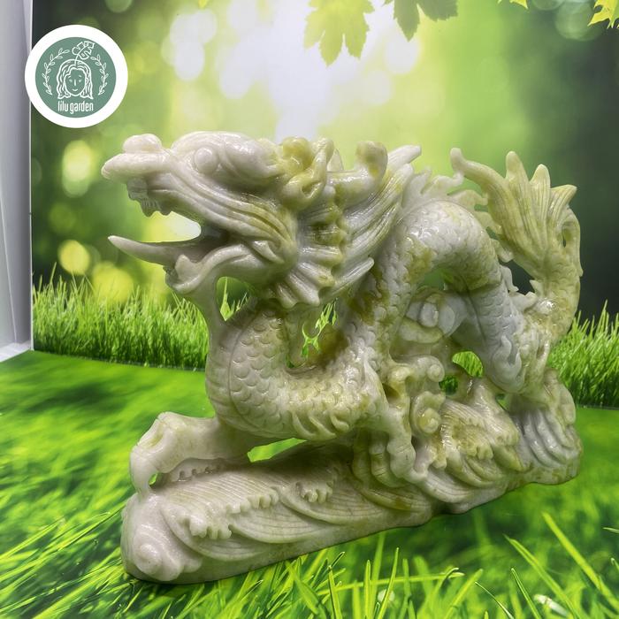 Kristal Jade carving - Naga 9,2 KG yaaa