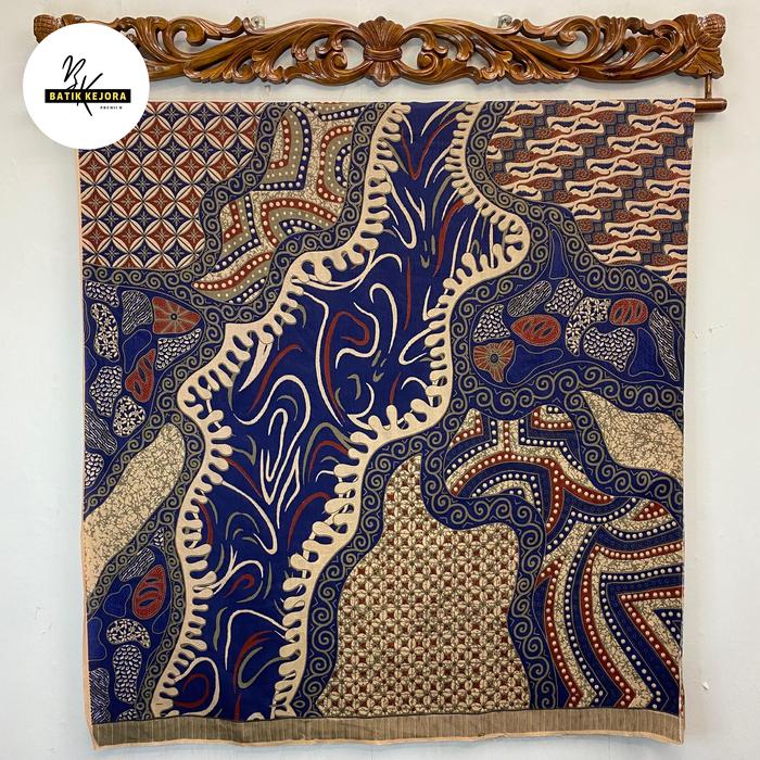 Kain Batik Dobby Premium Dasar Hitam