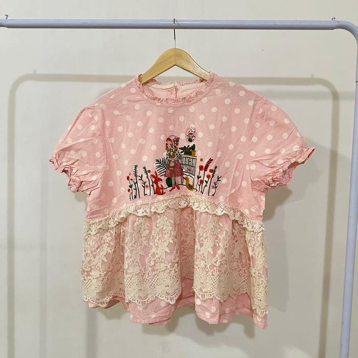 ATASAN VINTAGE LADYSHOP PREMIUM - QI MEI -IMPORT BKK