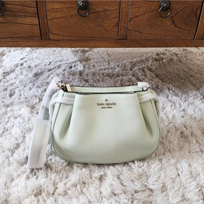 tas wanita ks dumpling crossbody light olive ej