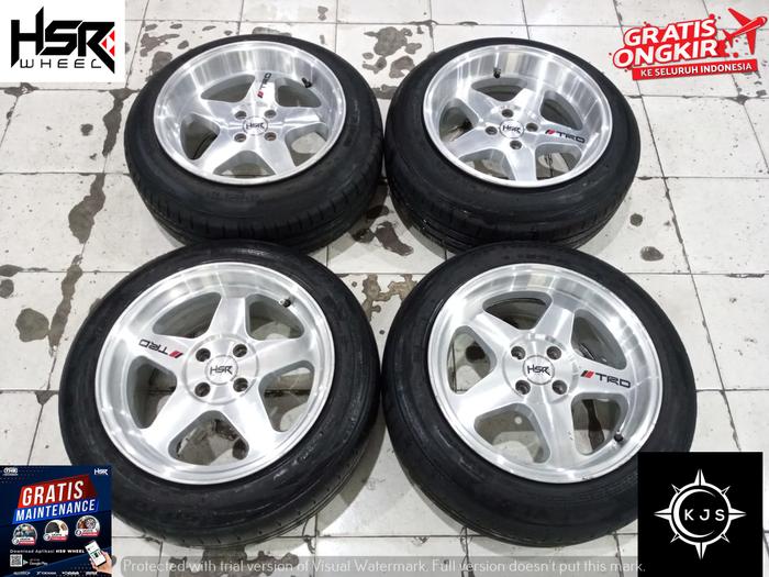 READY STOK VELG SECOND MODEL CELONG RING 16 MODEL HSR LOUD PAS BUAT MOBIL VIOS YARIS JAZZ FREED MOBI