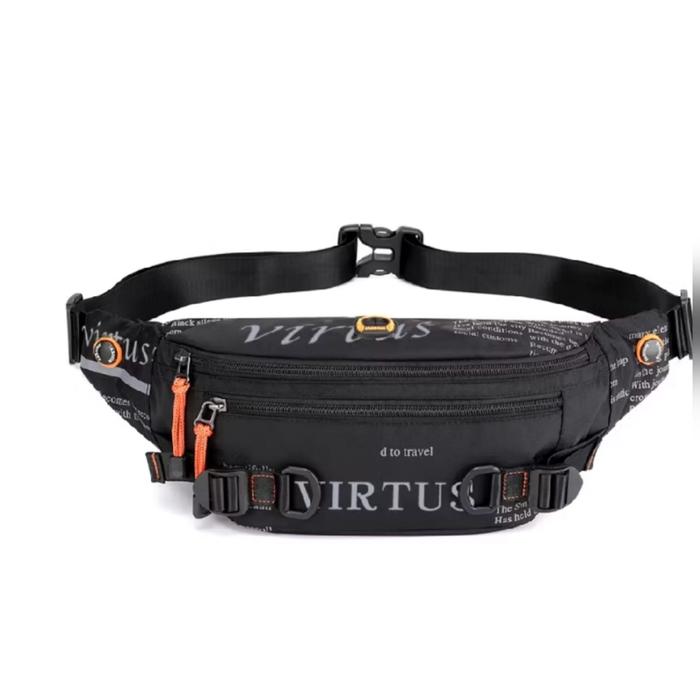 Tas Selempang Pria Virtus 5132 Hitam