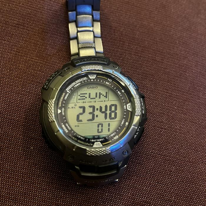 Casio protrek prw 1000T titanium