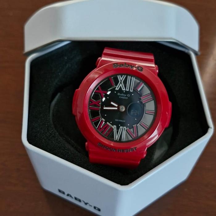 original preloved Baby-G jam baby G red