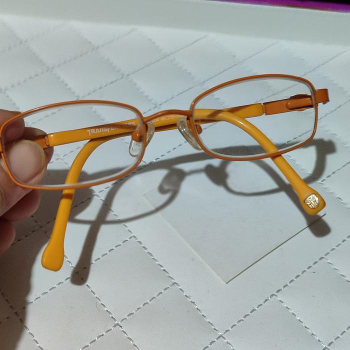 Frame Kacamata Anak Transformers Kuning Hasbro