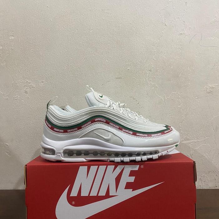 Sepatu Nike_ Airmax 97 White List Green Sepatu Sneakers Pria Wanita