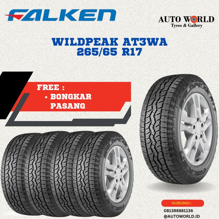 PROMO SALE Ban Falken Wildpeak AT3WA ukuran 265/65 R17 Fortuner Pajero