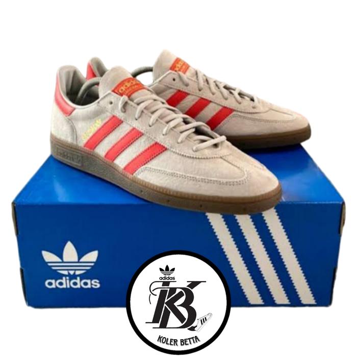 Sepatu Adidas Handball Spezial Grey Red