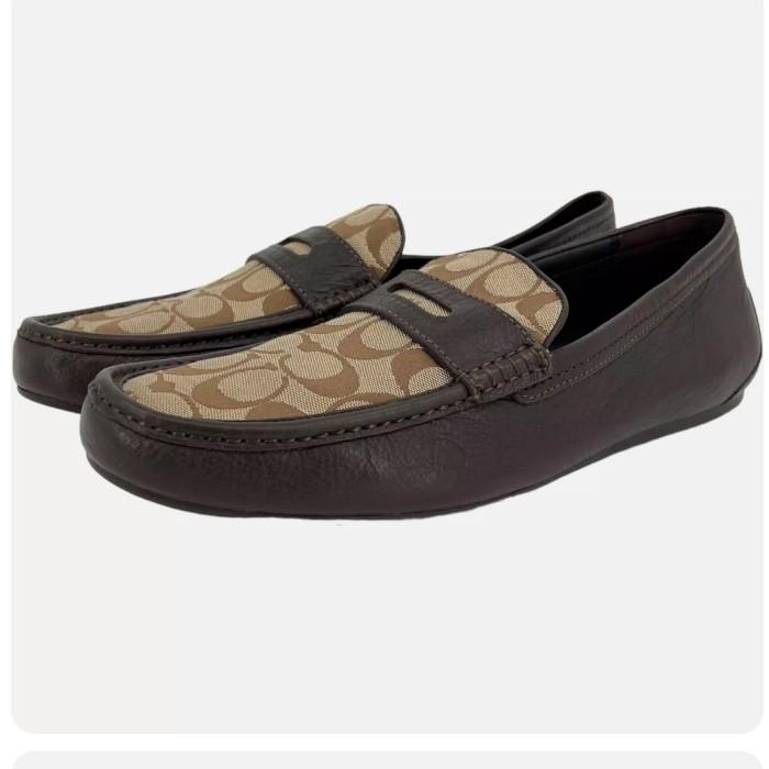 Sepatu pria Coach x Rockport, men shoes, preloved harga ⅓, 100% Original product