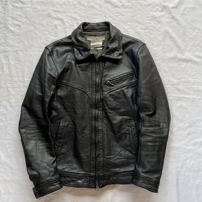 Jaket kulit kuda katharine hamnett