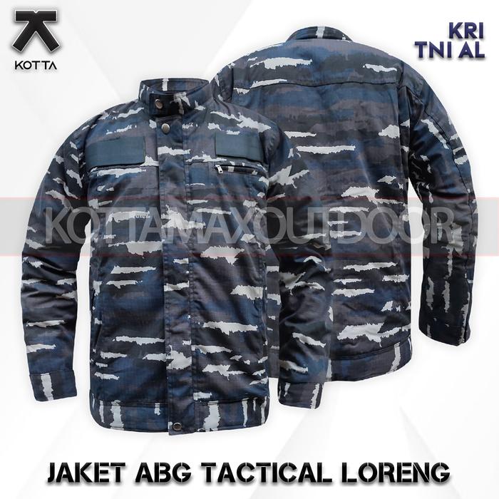 Jaket Abg Pressbody Tactical Loreng KRI TNI AL