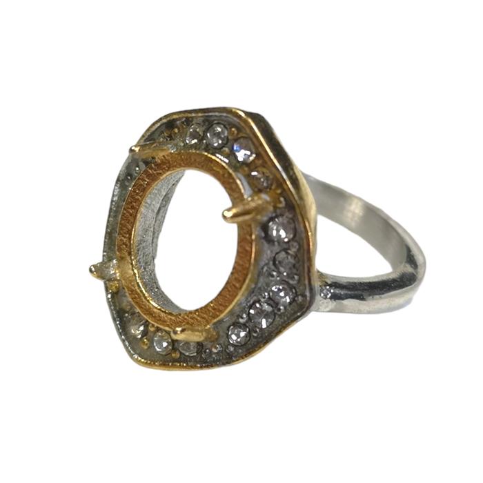 Ring / emban cincin wanita bahan titanium