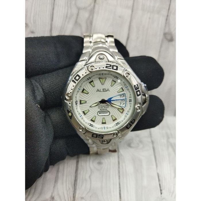 Alba AL4089#AL4089#AL4089X1#Alba AL4089X1#Jam tangan prias Automatic Alba SignA edition AL4089X1