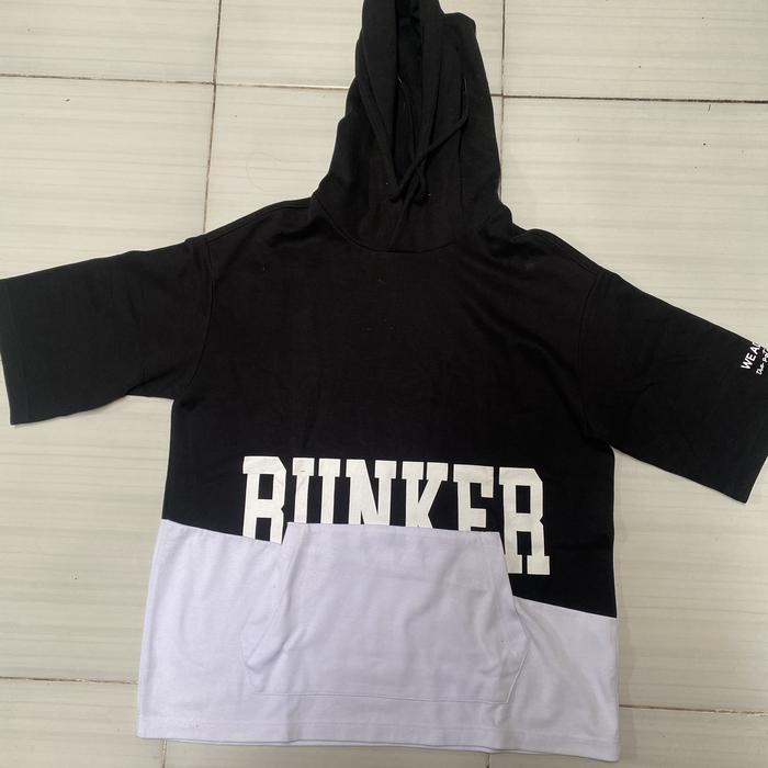 Hoodie Lengan Pendek Bunker buster short