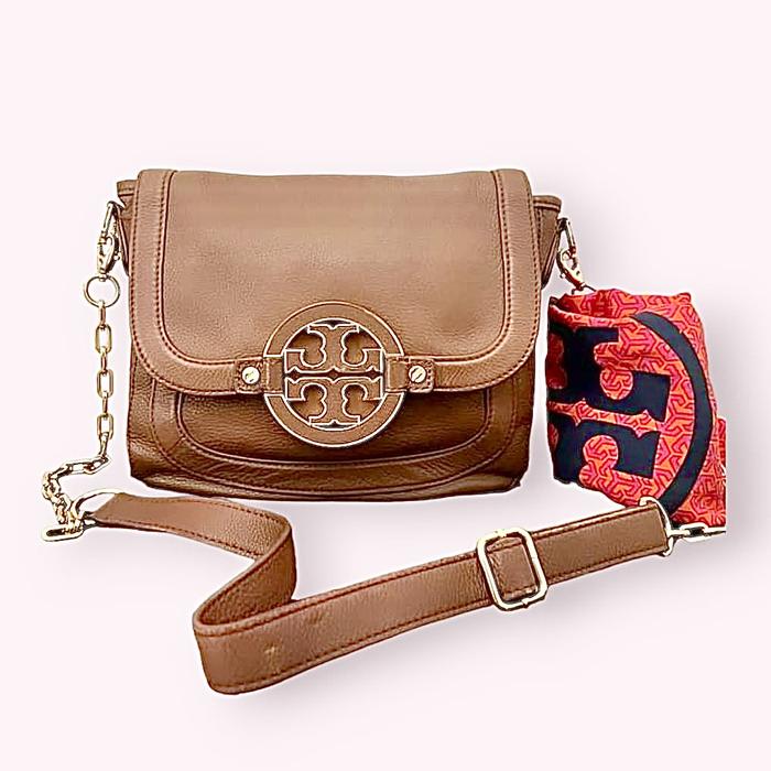 Authentic TB Brown Sling Bag Preloved